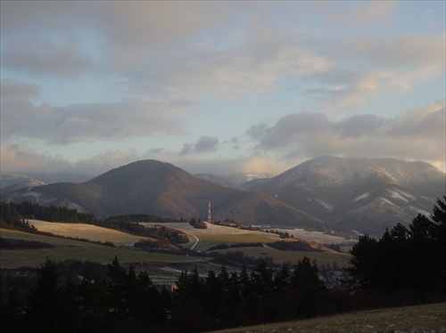 Panorama - Minčol a Martinské hole