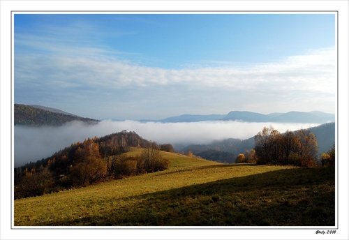 ráno nad Ružínom