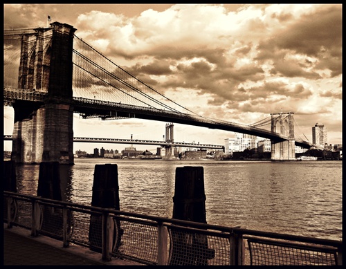 ..The Brooklyn Bridge..