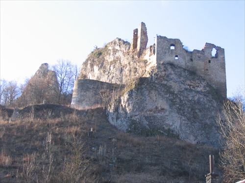 Hrad LEDNICA - zrúcanina