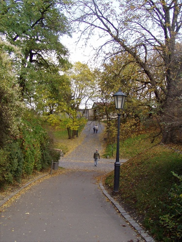 Praha Vyšehrad ulička