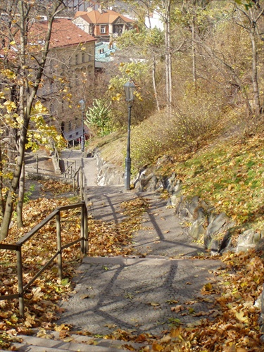 Stúpanie na Vyšehrad Praha