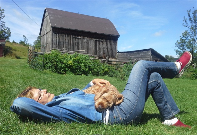 Siesta na kanadskej farme