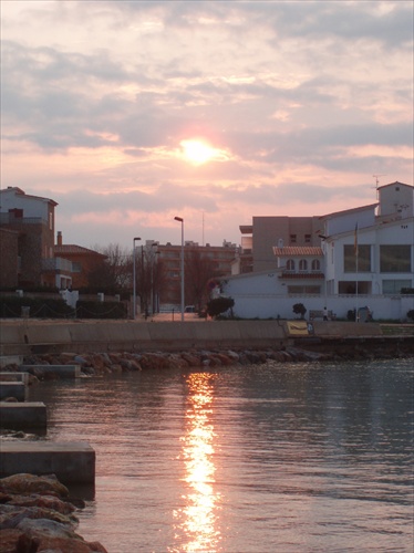 Sunset in L'escala