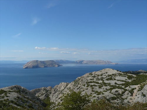 Výhľad z cesty cez Velebit