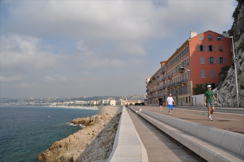 Pobrežná promenáda v Nice