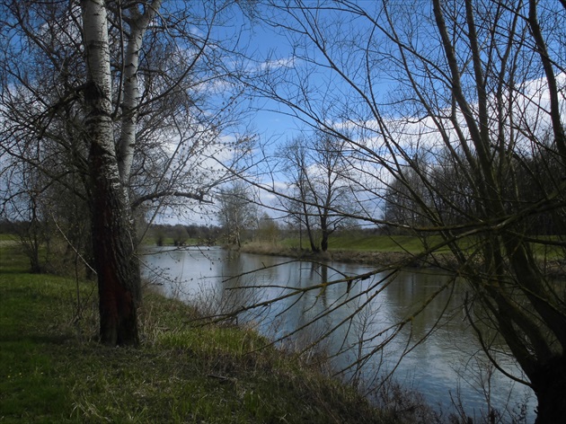 Rieka Morava vytvára krásne zátišia