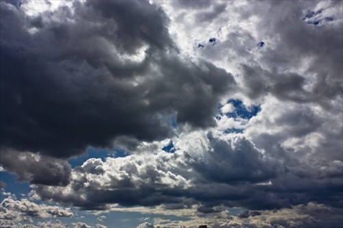 Sky over Bratislava