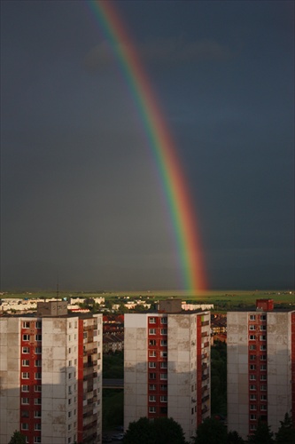 Obloha maľovala...