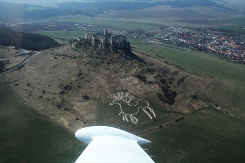 Spišský hrad zhora