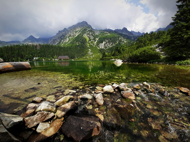 Popradské pleso v plnej kráse :)