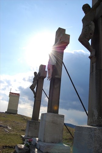 Nitra ..  Kalvária-Božie srdce.