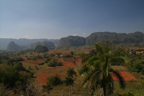 Krasna sceneria udolia Vinales