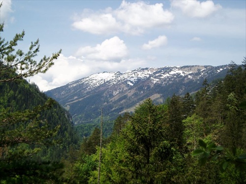 Wasserlochklamm - výhľad