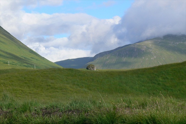 Fotopauza v Glen Coe