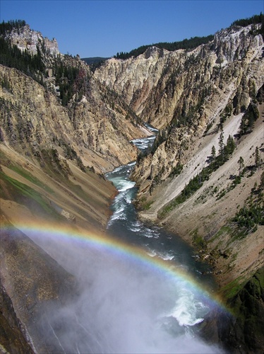 Grand canyon of Yellowstone