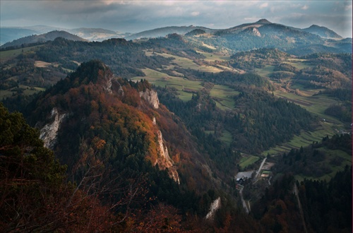 Pohľad zo Sokolice na juh