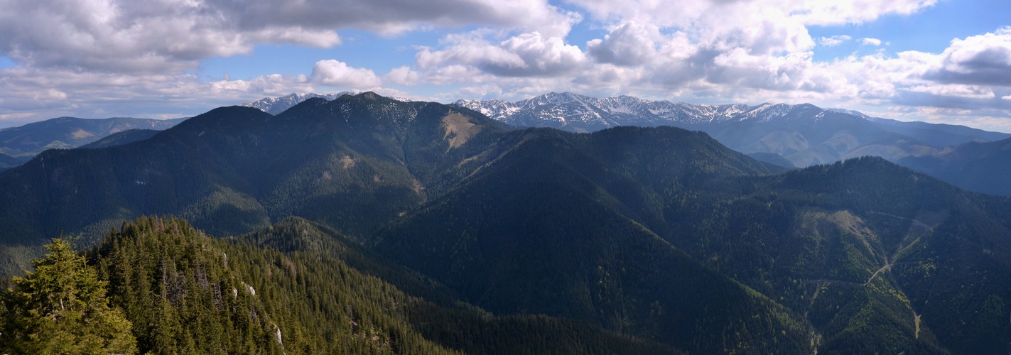 Nízke Tatry z Poludnice