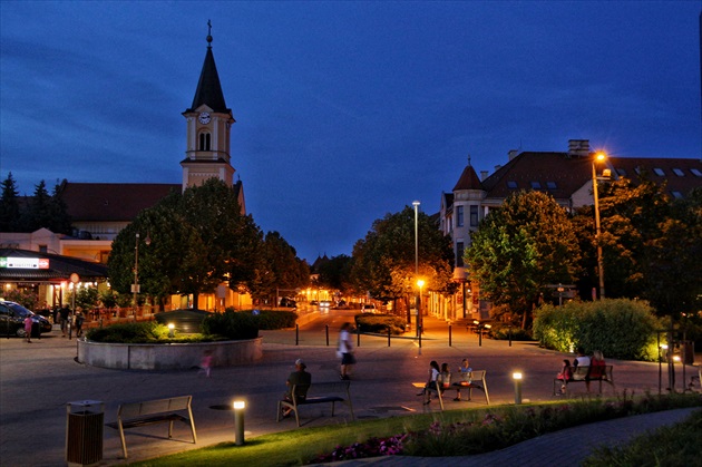 Siófok, námestie