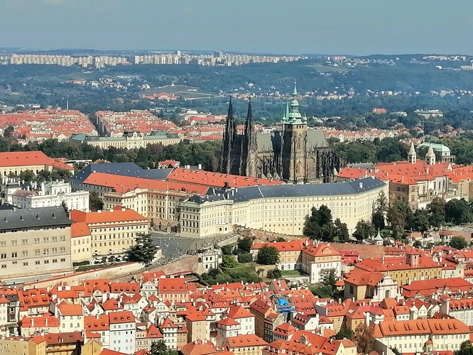 Pražský hrad a chrám Sv. Víta