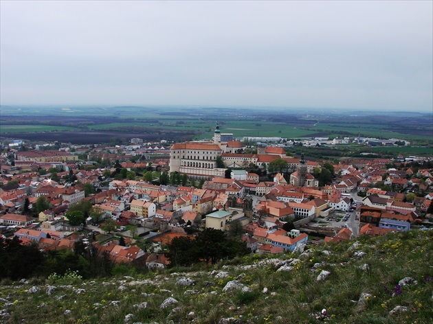 Mikulov zo Svatého kopečka