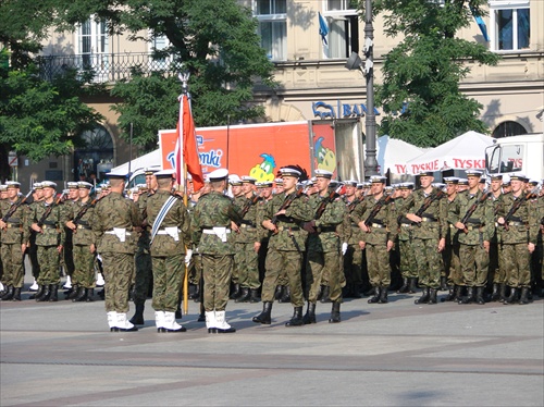 Nováčikovia pred prísakou v Krakowe