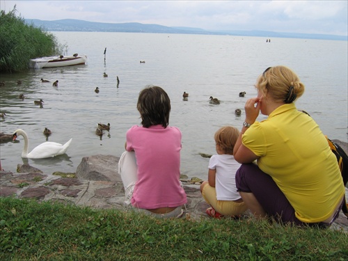 Balaton a rodinka