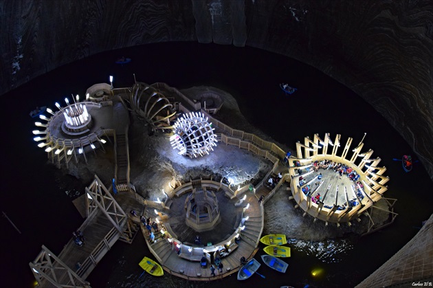 Salina Turda - starobylá soľná baňa