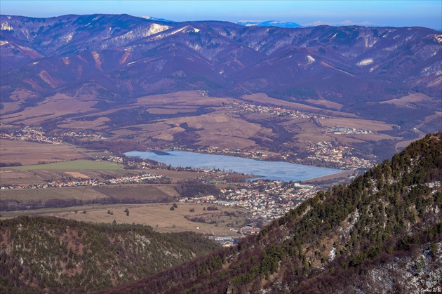 Rokoš - výhľad na vodnú nádrž Nitrianske Rudno