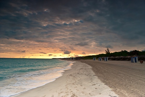 Dawn on the beach