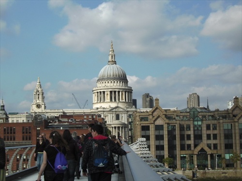 St. Paul´s Cathedral, Millenium Bridge