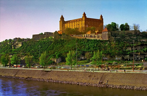 Bratislavský hrad, apríl, 1973