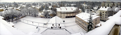 panoráma zimy