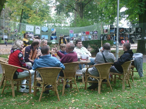 Park foto Piešťany -25.09.2010- odovzdávanie skúseností