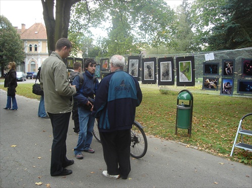 Park foto Piešťany -25.09.2010- odovzdávanie skúseností