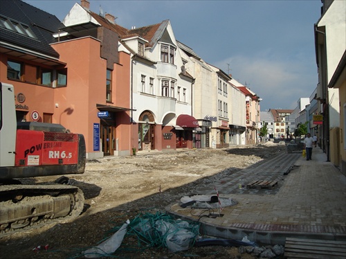 Piešťany -rekonštrukcia Teplickej ulice