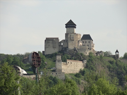 Trenčín od Skalky