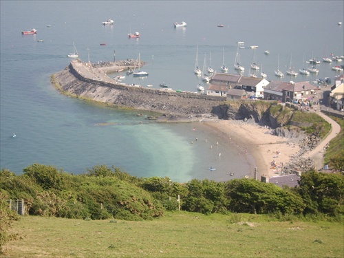 New Quay bay, Wales