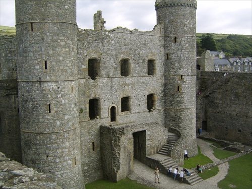 Harlech castle, Wales