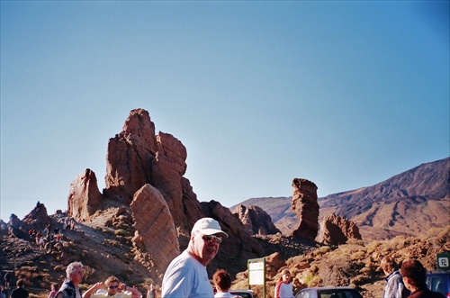 V kráteri sopky Teide - Tenerife