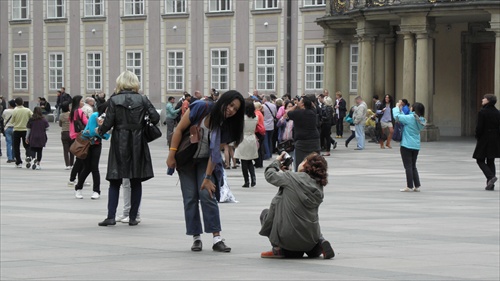 Japonskí turisti v akcii