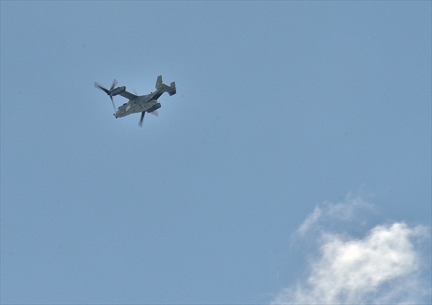 Bell Boeing V-22 Osprey nad Nitrou