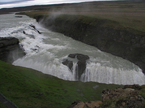 gulfoss - zlatý vodopád