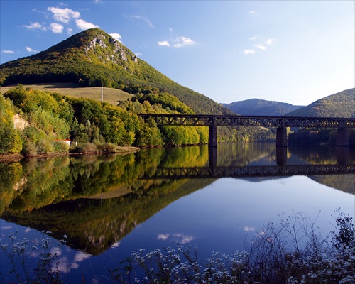 Ružínska priehrada - železničný viadukt