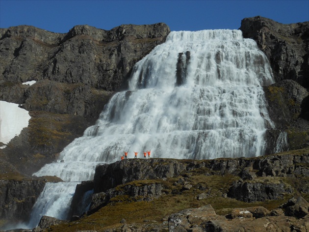 Dynjandi waterfall