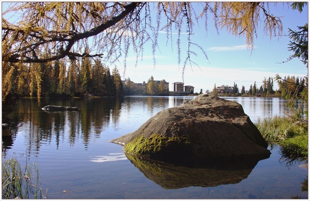 Štrbské pleso.