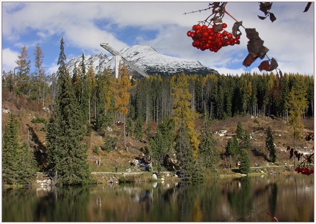 Štrbské pleso.