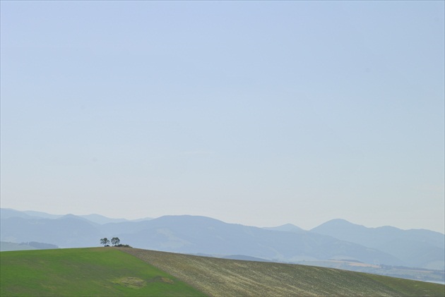 blue panorama