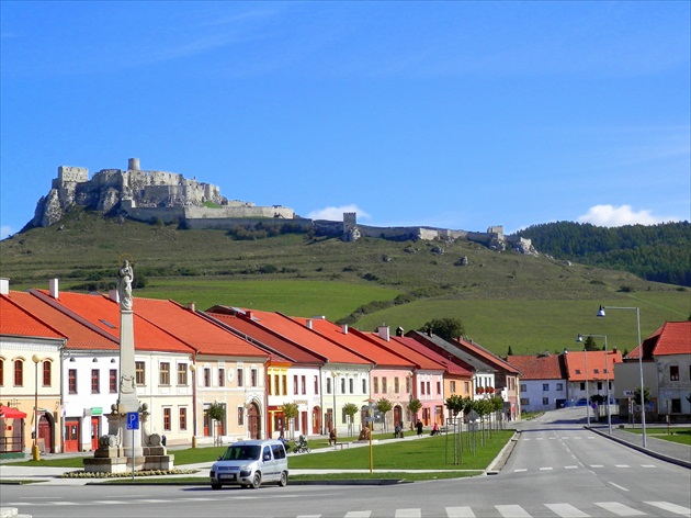 Spišské Podhradie-Mariánske námestie