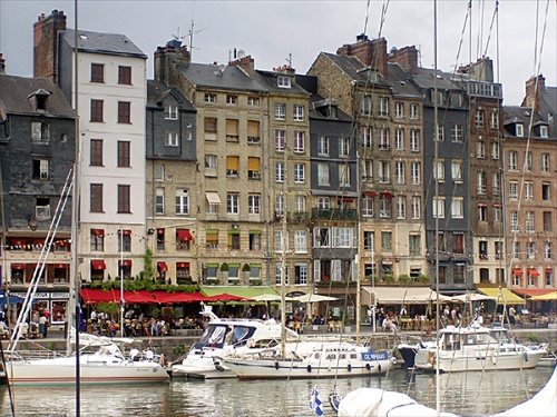 mestecko honfleur - normandia